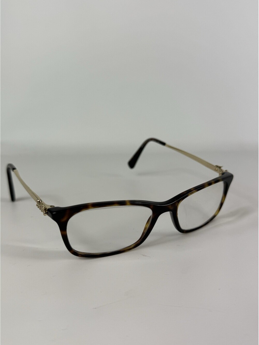 Coach HC6110 Eyeglasses Frames OnlyDark Tortoise 5485 Size 50-16-140 Gold Accent